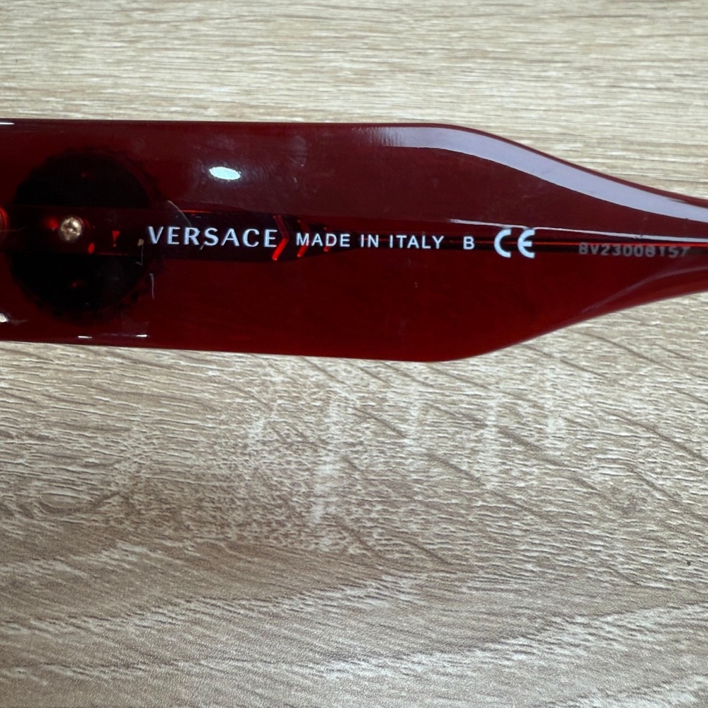 Authentic Versace Red Sunglasses - image 7